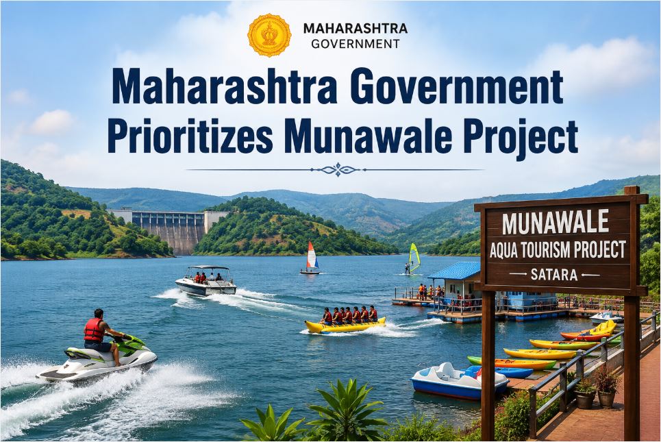 Maharashtra Speeds Up ₹92 Crore Munawale Aqua Tourism Project to Transform Satara Into a World-Class Water Sports Destination